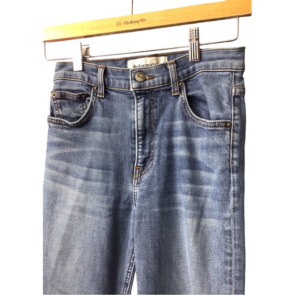 Reformation Light Blue Skinny Jeans - Picture 4 of 5